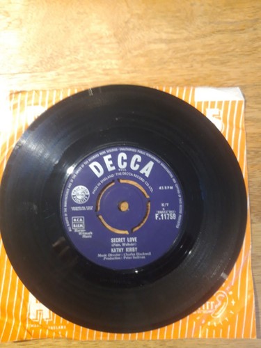 Kathy kirby secret love rpm - kathy,